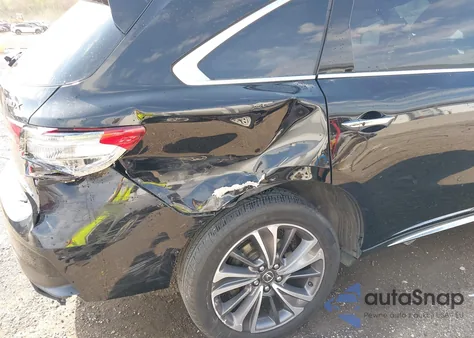 2019 Acura Mdx Tech Pkg из США, поврежденный, VIN 5J8YD4H55KL028765